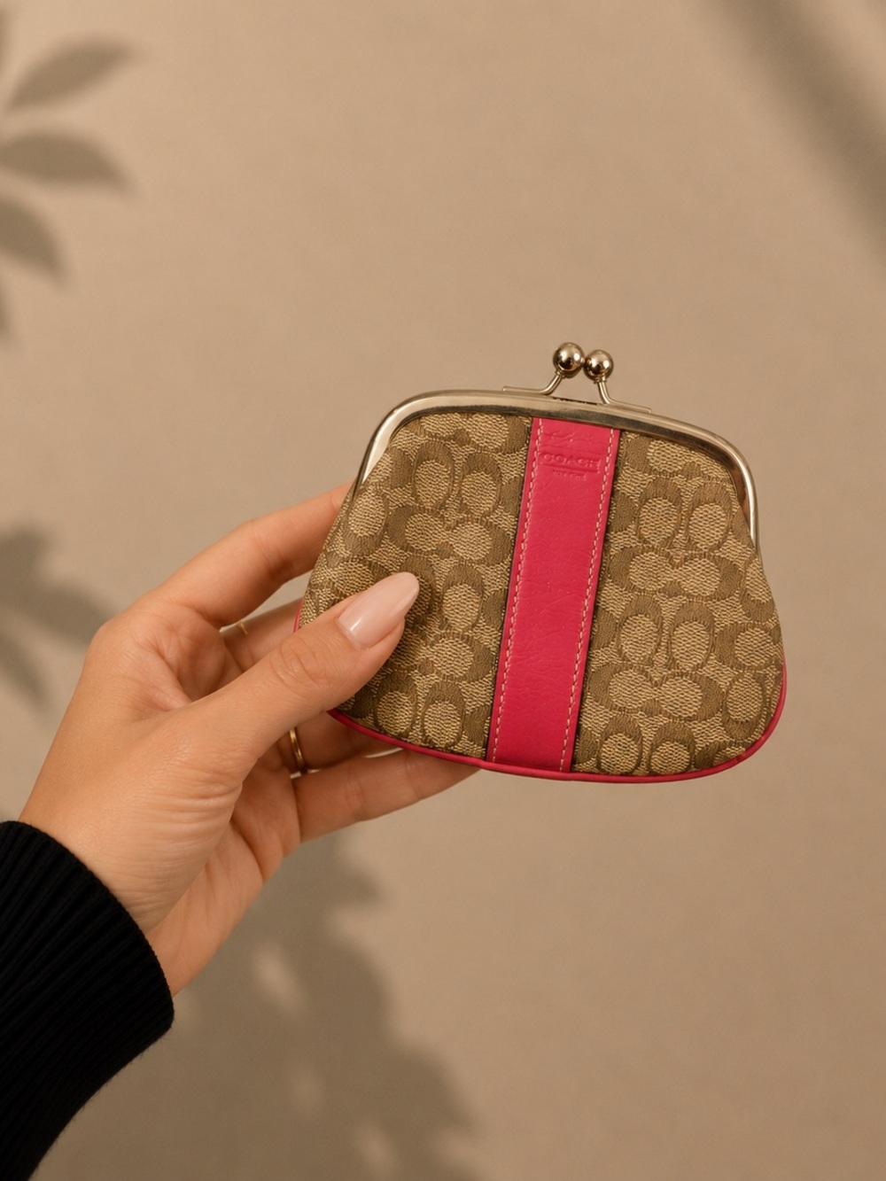 Coach Kisslock Coin Purse